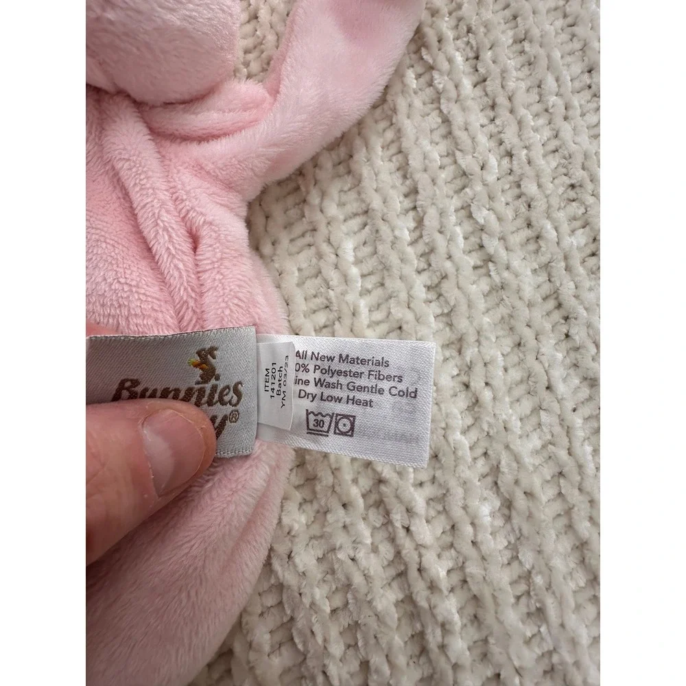 Bunnies By The Bay Pink Bunny Buddy Security‎ Blanket Lovey Plush 141201 14